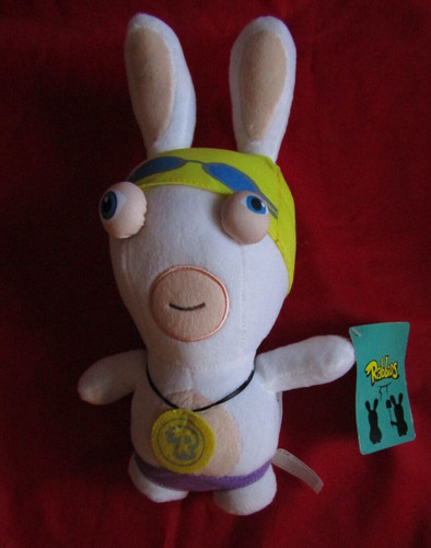 Peluche lapin cretin - peluche, -lapin