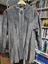 VESTE DAIM FEMME Grise 42/44