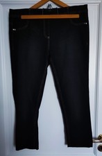 PANTALON JEAN NOIR - TAILLE 48