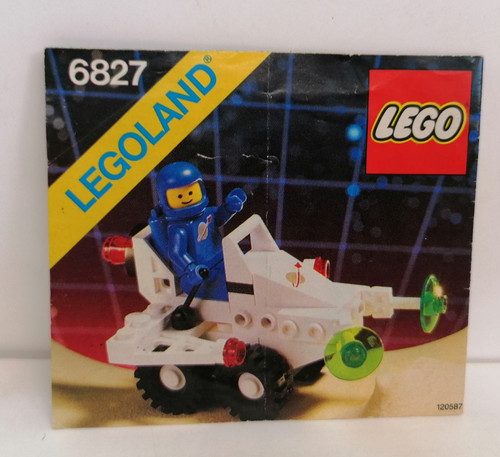 Notice lego vintage space - notice,