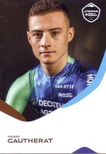 Pierre GAUTHERAT *** Carte Postale *** DECATHLON AG2R LA MONDIALE - 2024