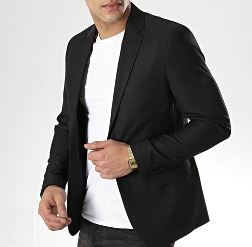 Veste blazer celio - noire, pour