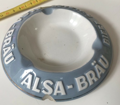 Ancien cendrier alsa - cendrier, brau