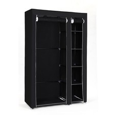 SONGMICS Armoire en tissu non-tissé, Placard pliable, Vestiaire, Rangement po...
