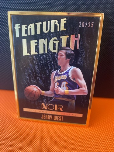 2017 panini noir jerry - noir, west