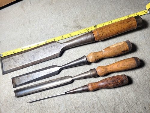 Vintage keen kutter chisels - 3,