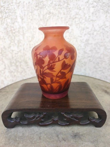 Vase galle miniature - galle, rose