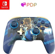 PDP Manette sans Fil Zelda Link Lumineuse pour Nintendo Switch et OLED NEUF