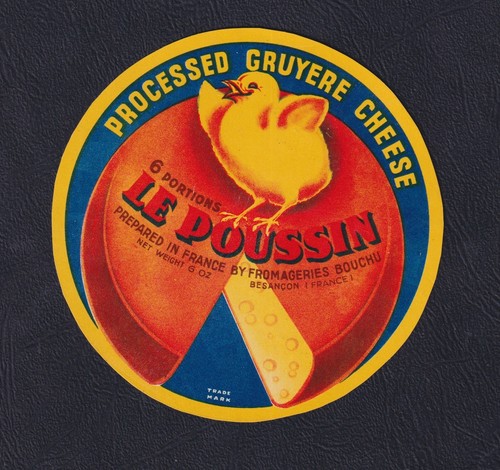 Ancienne étiquette fromage - ancienne,