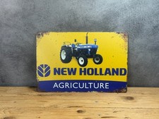 Plaque métal New Holland 038