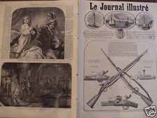 LE JOURNAL ILLUSTRE 1866 N 142 - LES FUSILS A AIGUILLE CHASSEPOT DE NOS ARMEES
