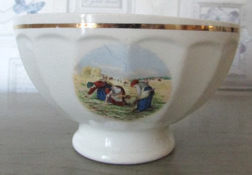Ancien bol facettes les - ancien,