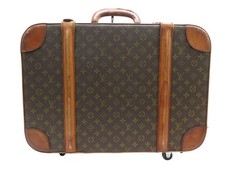 VINTAGE VALISE LOUIS VUITTON STRATOS 60 EN TOILE MONOGRAM CANVAS SUITCASE 1750€