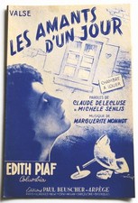 Partition vintage sheet music