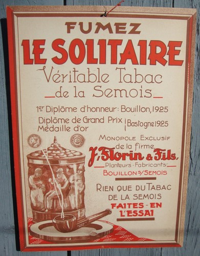 Ancien carton publicitaire - carton,