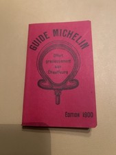 GUIDE MICHELIN EDITION 1900