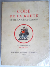 livre DUBOUT -CODE DE LA ROUTE