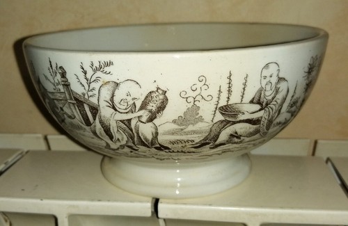 Buf1 ancien bol en - ,