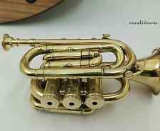Bugle Trompette Antique Fini