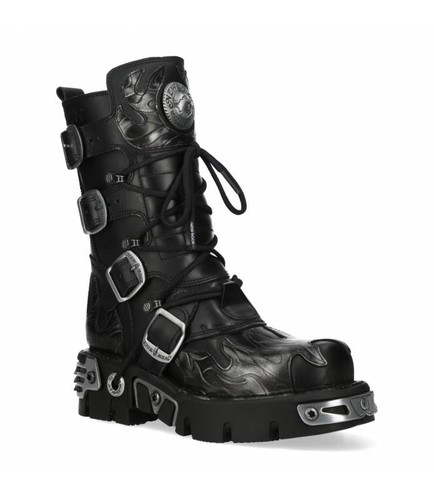 Bottes cuir hautes - cuir, avec