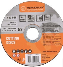Lot 5 Disques à Meuler