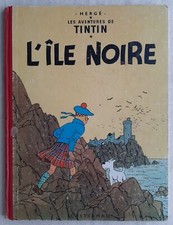 TINTIN L'ILE NOIRE TRES RARE