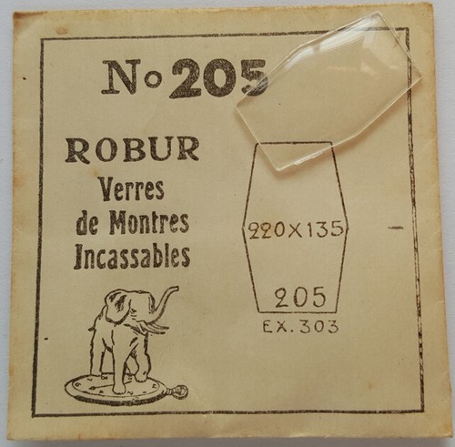 Verre robur plexi 205 - verre,