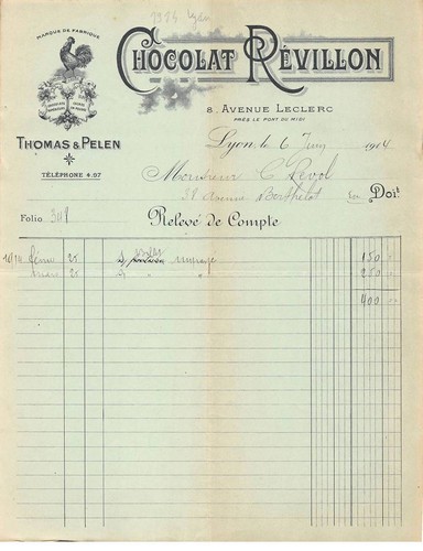 Facture.AM24031.Lyon.1914.Choc