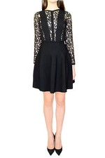 Blumarine Silk Jersey Lace