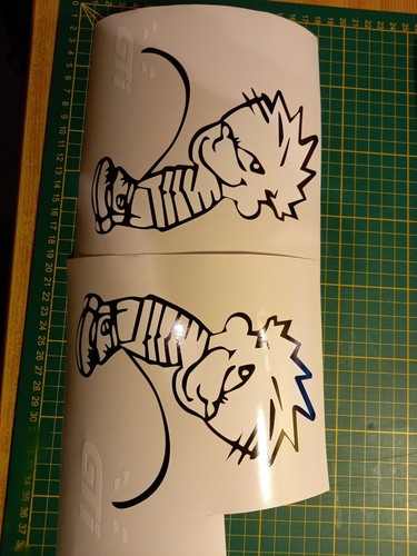 Sticker autocollant gti je - sticker, "je