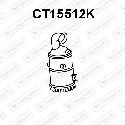 Catalyseur peugeot 207 6 - 207, 1.6