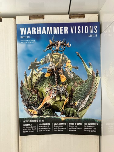 Warhammer visions magazine - visions,