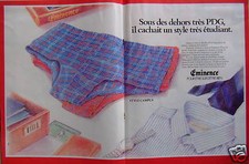 PUBLICITÉ SLIP EMINENCE SOUS