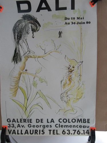 Affiche expostion dali - affiche,