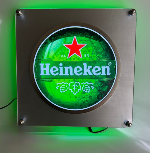 Heineken beer brand sign - beer, promo
