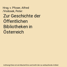 Zur Geschichte der