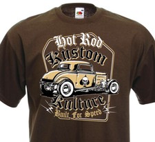 T-shirt HOT ROD - Kustom