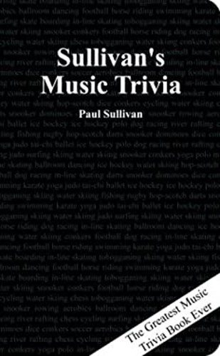 Quiz musical sullivan - sullivan,