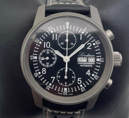 Landeron chronographe - chronographe, en