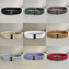 Femme Doudoune Manteau Ceinture Élastique Boucle Extensible Bas Décor