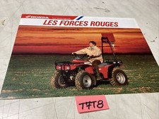 Honda TRX 125 200 300 350 quad prospectus catalogue brochure