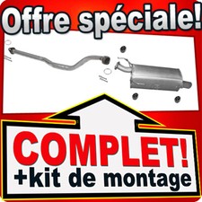 Échappement pour NISSAN JUKE (F15) 1.5 dCi Silencieux