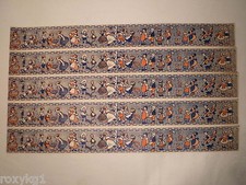 5x Vieux Bordure Rayures