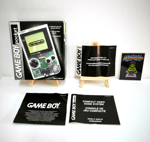 Boite notice nintendo game boy - boite,