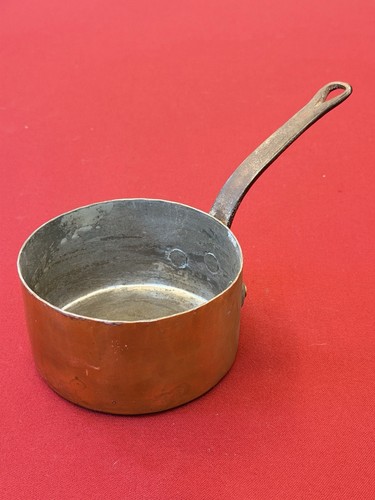 Casserole ancienne cuivre - casserole,