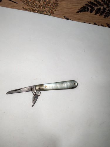Ancien mini couteau pliant - ancien,