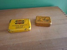 DEUX  BOITES EN TOLE DE GARAGE