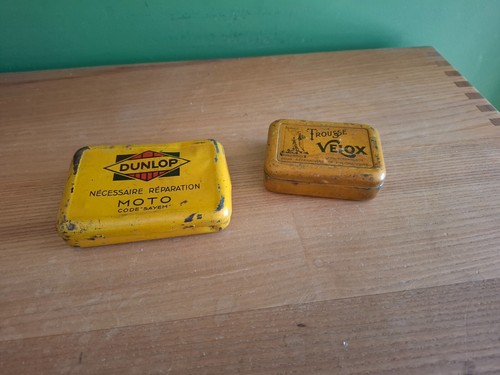 Deux boites tole de - deux,