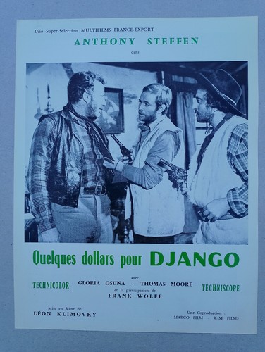 Pressbook quelques dollars - -,