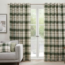 Rideaux Tartan Vert 229 x 229